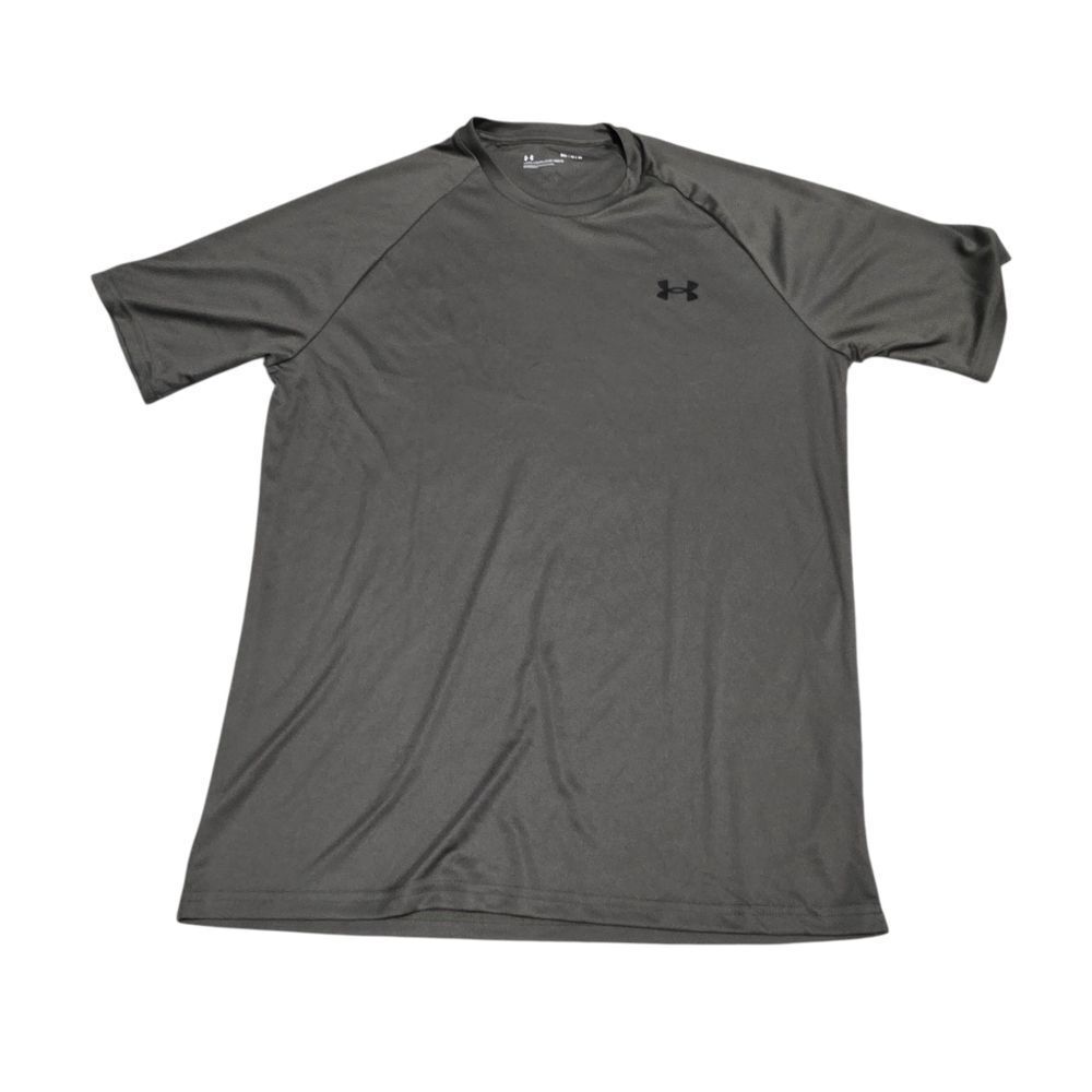 Under Armour Men's Dark Green Short Sleeve Tee